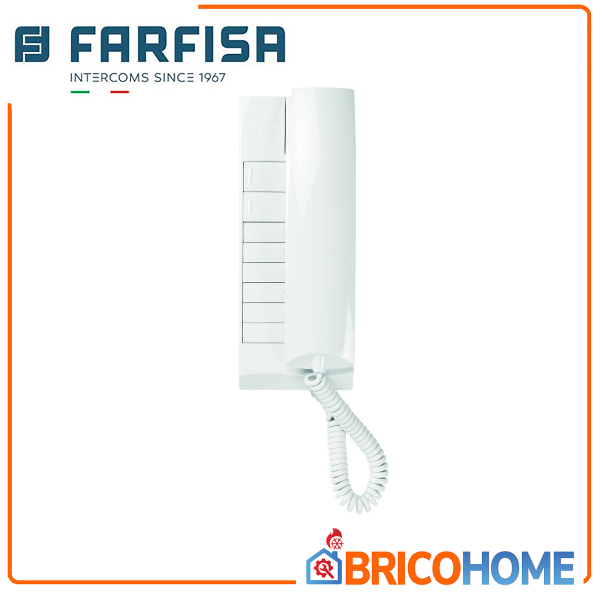 Combiné d'interphone à deux fils pour interphone 1+1 EXHITO EX321 FARFISA