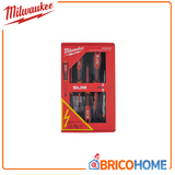 Milwaukee Giraviti isolati 1000V Tri-Lobe VDE SET - 5 pezzi