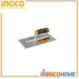 Frattone dentellato inox professionale 280X130MM
