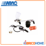 ABAC - Kit Accessori per Compressore 8 Pezzi G-810P 2809913655 | Tubo 5m | Gonfiaggio | Soffiaggio | Verniciatura