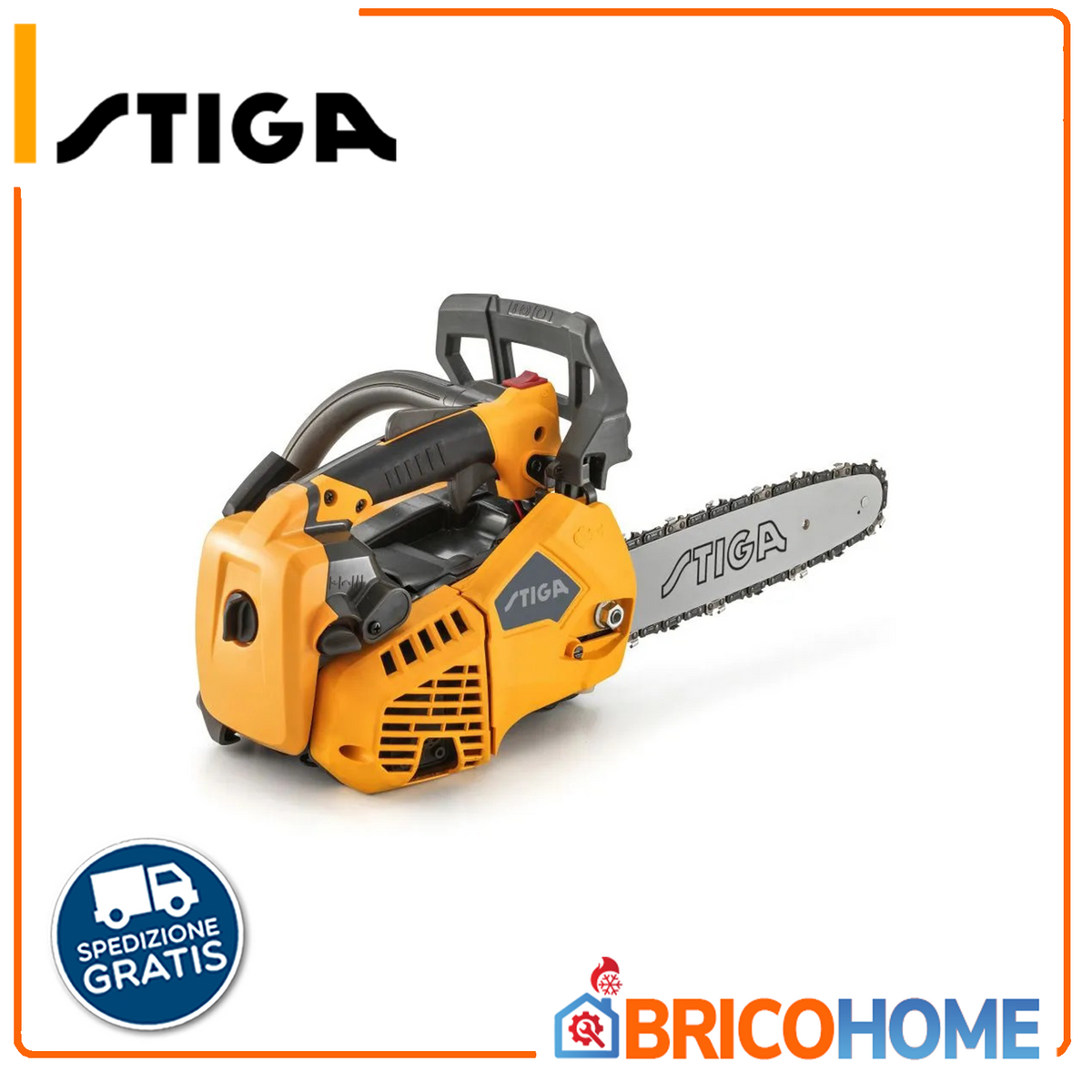 STIGA PR730 Benzin-Ast-Kettensäge 25 cm (10'') Schwert, leicht und gut ausbalanciert!