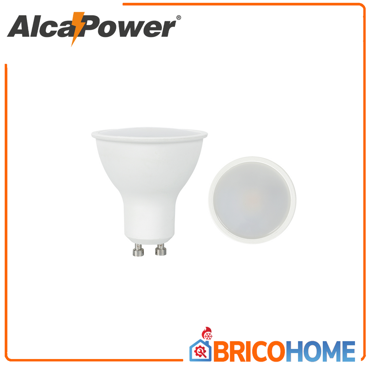GU10 LED-Lampe 230V 7W 540lm natürliches Licht 4000K GU10 dimmbar - ALCAPOWER 