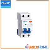 CHINT 2-module differential circuit breaker 1P+N 30mA 4.5kA Curve C Type A