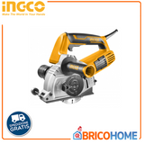 INGCO - Scanalatore per Muri WLC15008 | 1500W | D.125mm M14 | Prof. 3–29mm | Larg. 8–30mm
