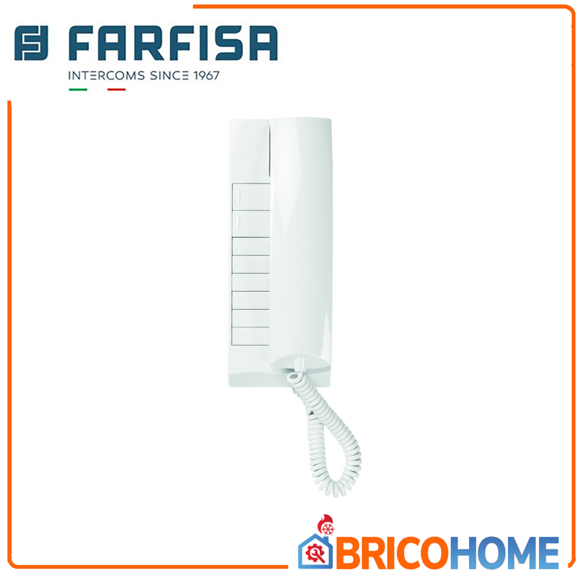 FARFISA - Haustelefon Exhito mit Summer EX320R | Konventionelle Systeme | Elektronischer und Wechselrufton | Universeller Austausch