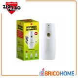 ZIG ZAG - Erogatore Automatico Soffio Plus LIBDN | Doppio Uso Insetticida e Deodorante | Luce LED | Sensore Luce | A Batteria