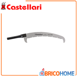CASTELLARI - Seghetto Lama Curva per Asta Telescopica PS 35 PRO | 35cm | Doppia Lama | Acciaio Cromo Duro