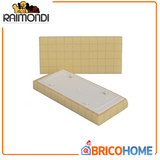 Raimondi - Éponge de rechange Sweepex 217RICSWGT | 13x30x3cm | Fixation rapide | Blanche | Fabriqué en Italie
