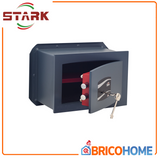 STARK - Cassaforte a Muro Serie 802A | 10 Lt | Acciaio Speciale | Taglio Laser | Apertura a Tutto Vano