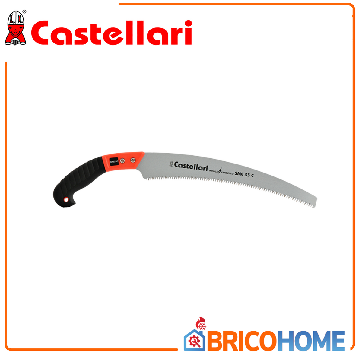 CASTELLARI SME 33C Astsäge mit gebogenem Blatt 33cm
