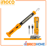INGCO Lampada da lavoro ricaricabile 300 lumen – USB – HWLI35261