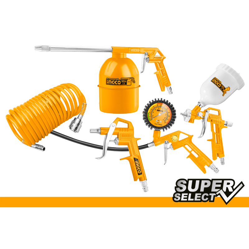 Accessories KIT for INGCO super select compressors 5pcs 