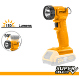 INGCO Lampada da lavoro a batteria 20V 150 lumen – Corpo macchina – CWLI2023