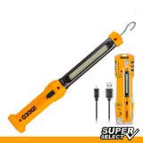 INGCO Lampada da lavoro ricaricabile 300 lumen – USB – HWLI35261
