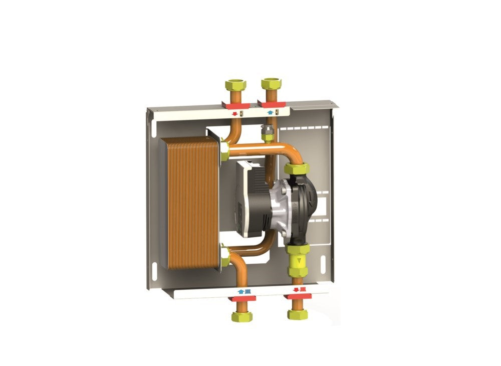 MAXIFLAME - Modulo Interfaccia Caldaia / Termoprodotto MX115/1 Mini 115011 | 25/30 kW | Separazione Idraulica | Box Incluso