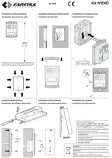 1PEXD 2-Draht (1+1) Einfamilien-Audio-Intercom-Kit - FARFISA -