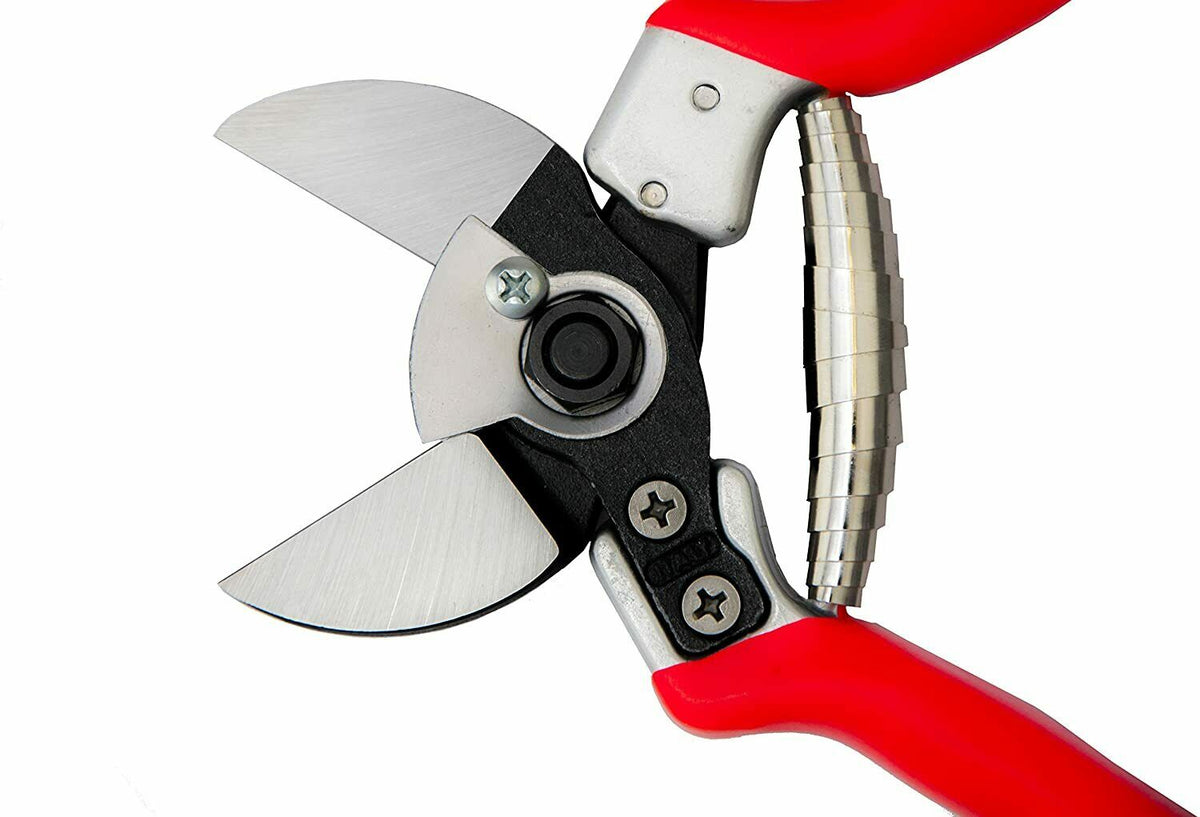 CASTELLARI Forbici Potatura Professionali B12 | Doppia Lama | Acciaio Alto Carbonio | Intercambiabile | Universale