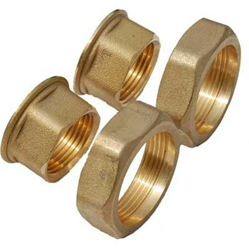 Kit Bocchettoni per Circolatori in Ottone F 1" x F 1"1/2 | 2 pz | SKU 100550