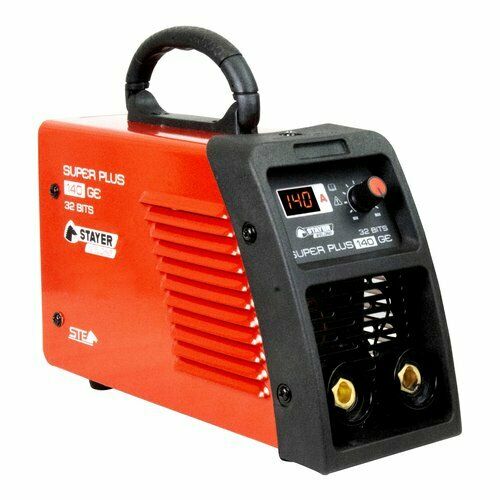 STAYER - Saldatrice Inverter 140A Super Plus 140 GE K | Elettrodi | TIG | Valigia | Kit Completo