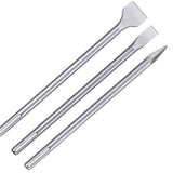 Set of 3 chisels SDS Max 400mm - KWB