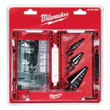 3-Piece Step Router Bit Set (12, 20, 35mm) - MILWAUKEE