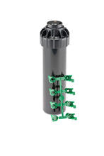 HUNTER - Irrigatore a Turbina SRM-04 | Attacco 1/2" | Alzata 10cm | Raggio 4-10,7m | Arco 40-360°