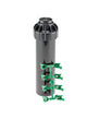 HUNTER - Irrigatore a Turbina SRM-04 | Attacco 1/2" | Alzata 10cm | Raggio 4-10,7m | Arco 40-360°