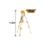 INGCO - Treppiede per Livella Laser Universale HLLT01152 | Alluminio 1,2m | Filetto 5/8'' e 1/4'' | 1,0 kg